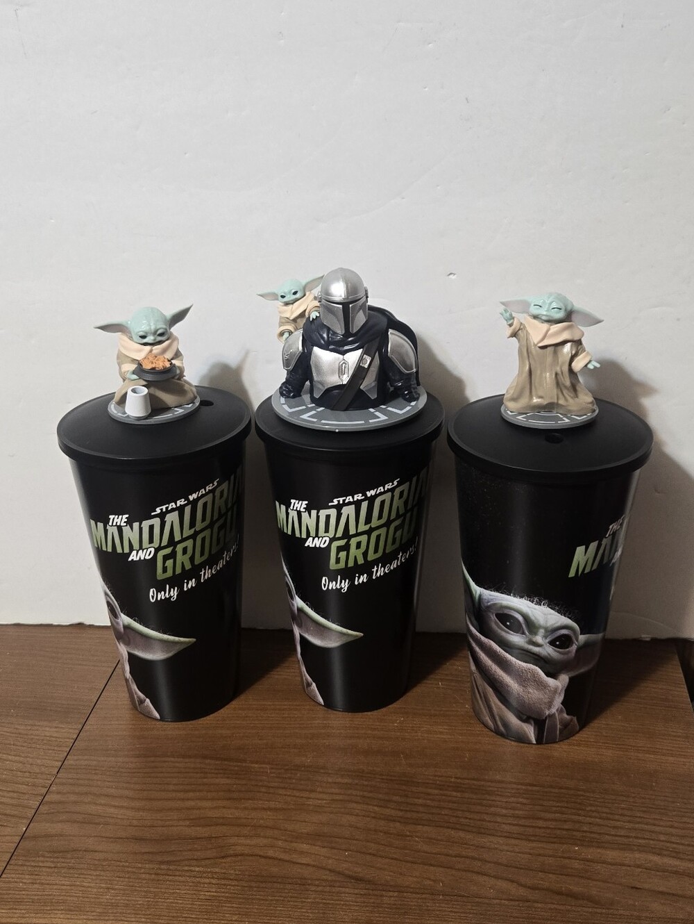 Star Wars The Mandalorian & Grogu Collectible Theater Cups And Toppers